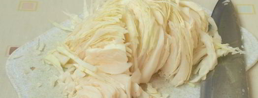 тушеные баклажаны с капустой. Шаг 2