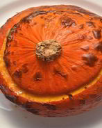 Тыква фаршированная мясом и рисом