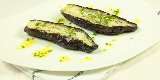 Вареные баклажаны