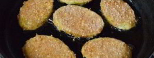 вегетарианские отбивные из кабачков. Шаг 7