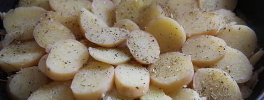 запеченный картофель в сливках с сыром. Шаг 2