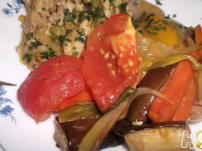 Рецепт запеченных в духовке овощи