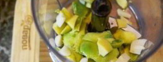 запеченый картофель с соусом из авокадо. Шаг 6