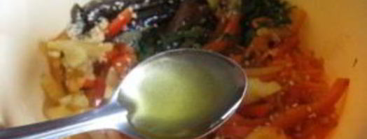 жареные баклажаны с медом. Шаг 8