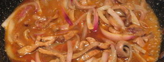 говяжья печень красавица востока. Шаг 6