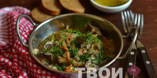 Говяжья печень в мультиварке