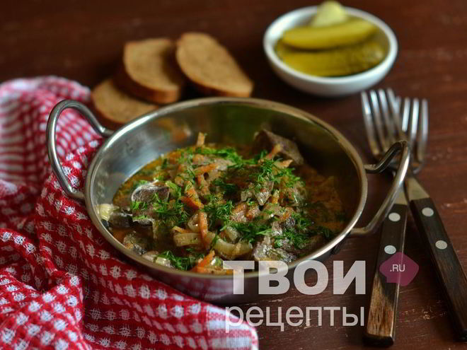 Рецепт говяжьей печени в мультиварке