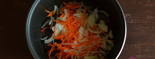 говяжья печень в мультиварке. Шаг 4