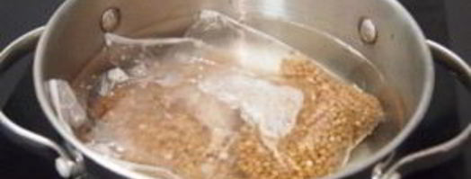 гусь с гречкой, грибами и печенью. Шаг 3