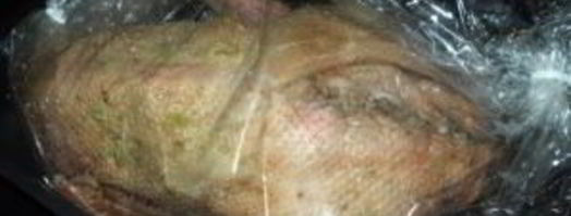 гусь с гречкой, грибами и печенью. Шаг 8