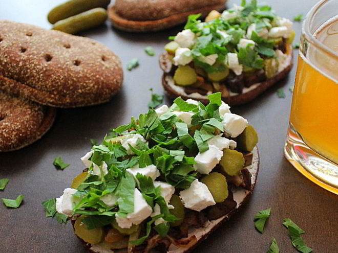 Рецепт краюшек с куриной печенью