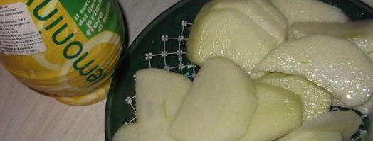 куриная печень с яблоком. Шаг 3