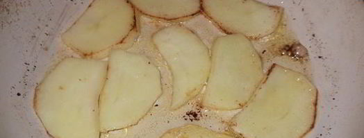 куриная печень с яблоком. Шаг 4