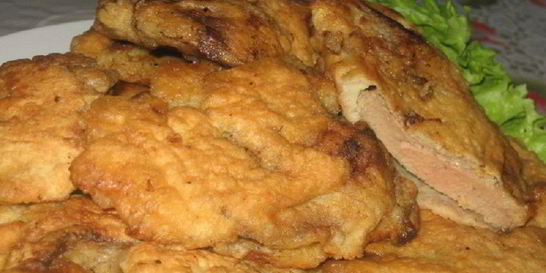 Куриная печень в кляре