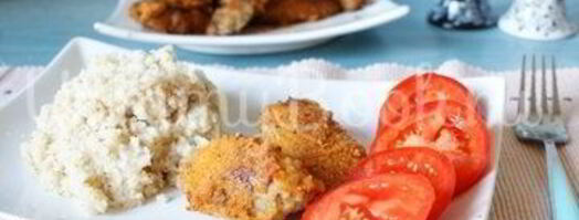 куриная печень, жареная в панировочных сухарях. Шаг 5