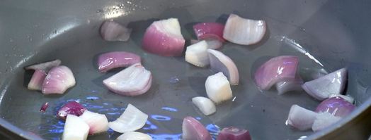 куриная печенка в соусе терияки с имбирным пюре. Шаг 2