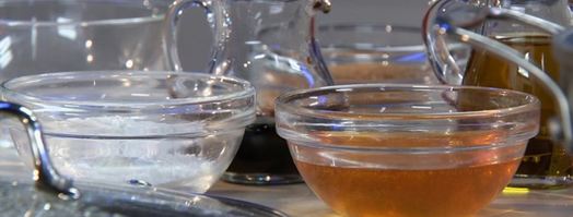 куриная печенка в соусе терияки с имбирным пюре. Шаг 4