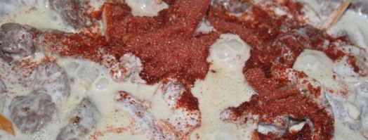 нежная говяжья печень в сметанном соусе. Шаг 5