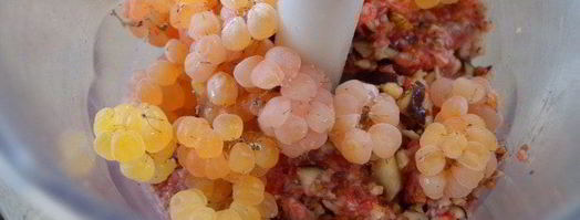 печень-гриль с инжирно-малиновым соусом. Шаг 7