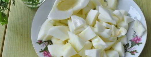 печень куриная с патиссонами в мультиварке. Шаг 3