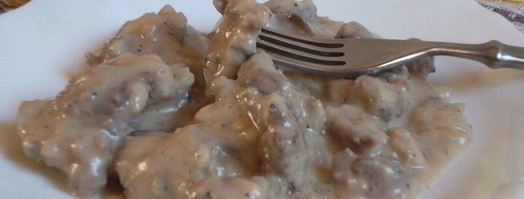 печень куриная в сметане. Шаг 9