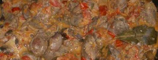 печень куриная жареная. Шаг 9