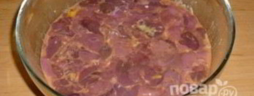 печень куриная, жаренная со сметаной. Шаг 3