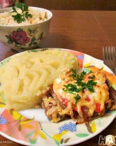 Печень по-итальянски