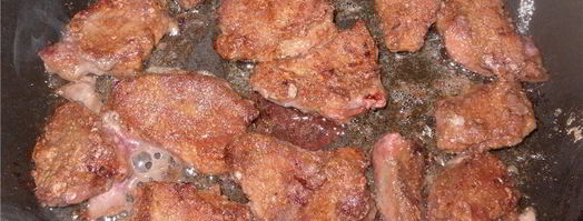 печень с апельсинами в соусе. Шаг 3