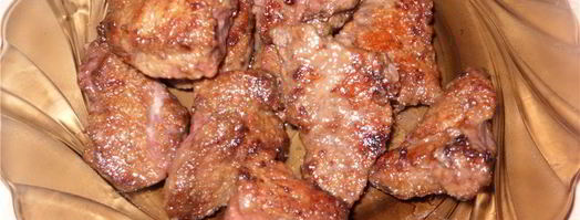 печень с апельсинами в соусе. Шаг 4