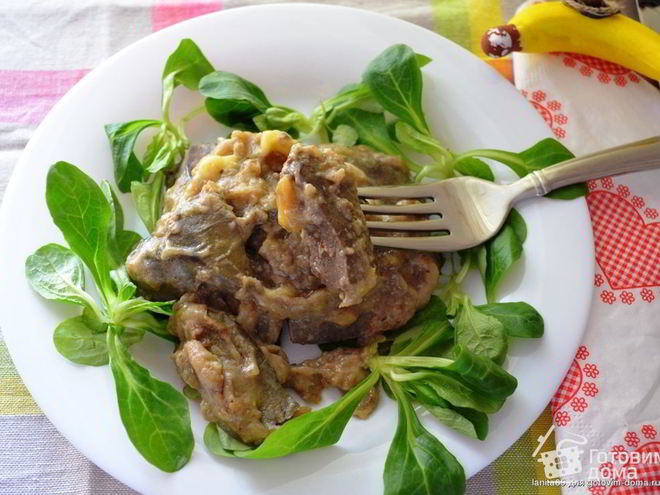 Рецепт печени с бананами по-бразильски