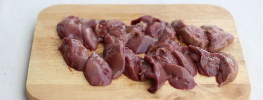 печень с грибами. Шаг 2