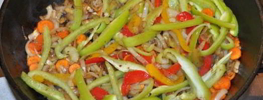 печень со сладким перцем. Шаг 4