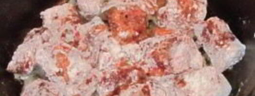 печень, тушенная в молоке. Шаг 2