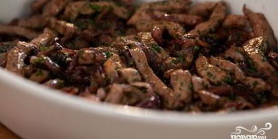 Печень в микроволновке