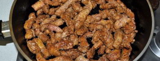 печень в сметанно-горчичном соусе. Шаг 7