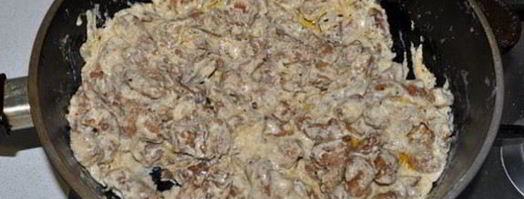 печень в сметанно-горчичном соусе. Шаг 8