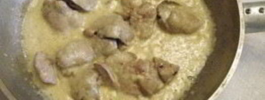 печенка под соусом. Шаг 4