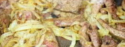 печенка с подливкой. Шаг 7