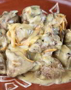 Сочная куриная печень в сырном соусе