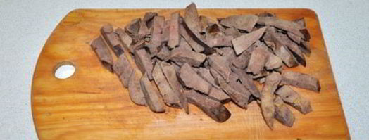 свиная печень в соусе. Шаг 4