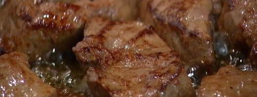 телячья печень в винном соусе с шалфеем. Шаг 2