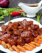 Тушеная печень