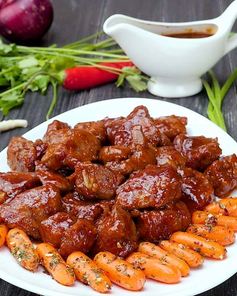 Тушеная печень