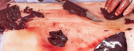 эдирне-джигар печень по-турецки. Шаг 2