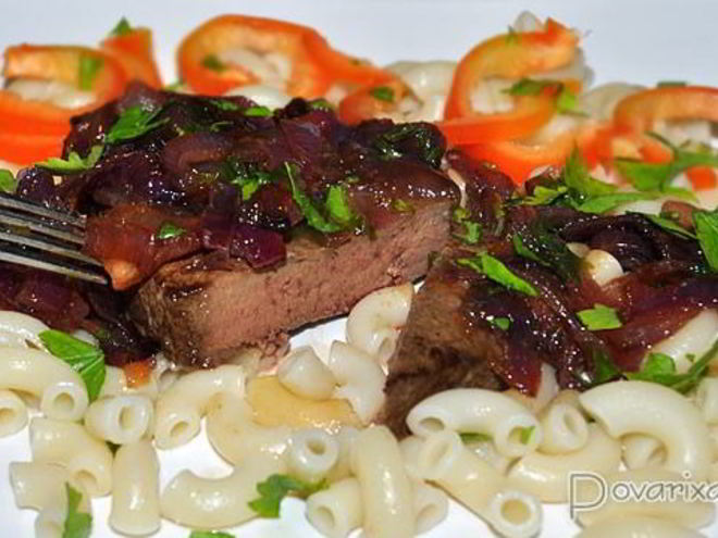 Рецепт жареной печени по-венециански