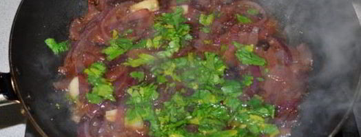 жареная печень по-венециански. Шаг 4