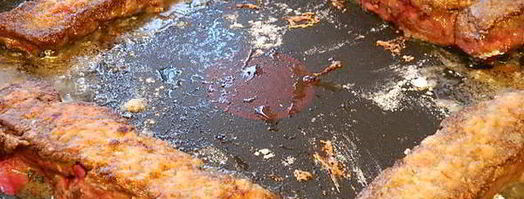 жареная печень с апельсинами. Шаг 4