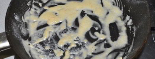 жареная печень с пикантным соусом. Шаг 2