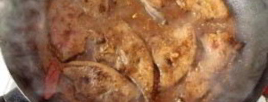 жареная телячья печень. Шаг 5